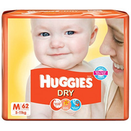 HUGGIES DRY M (5-11KG)DIAPERS 5PAD